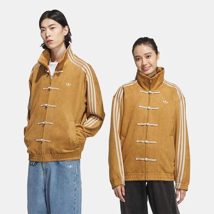 Unisex CNY Gold Jacket | Premium Chinese New Year Inspired Streetwear Jacket | Luxury Festive Gold Jacket for Men & Women