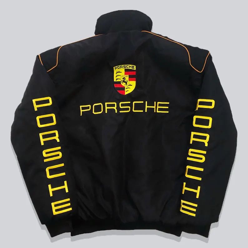 Lamborghini Squadra Corse embroidery on uibok parachute jacket