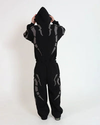 Uibok exclusive anime streetwear set - Jujutsu Kaisen Tracksuit graphic details.