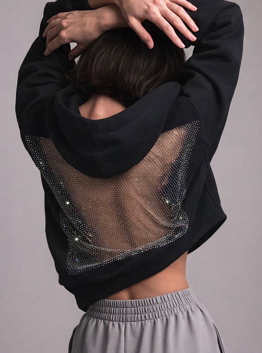 Luxe Back Oversized Hoodie – Premium Streetwear Hoodie for Women